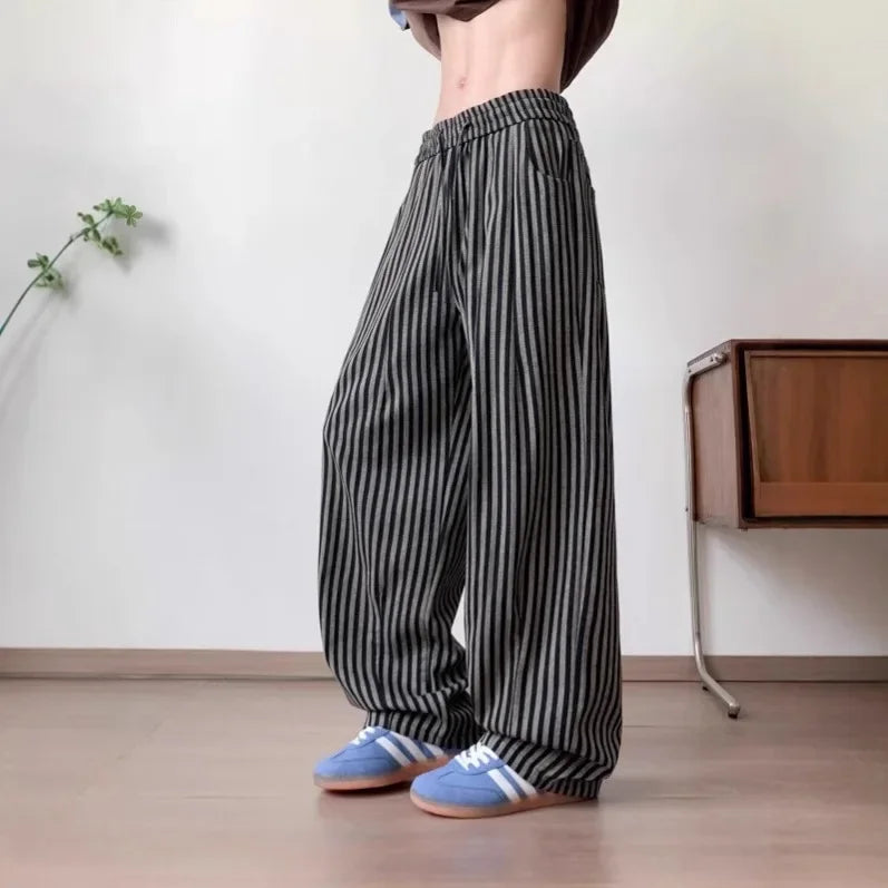 Retro Flow Stripe Pants