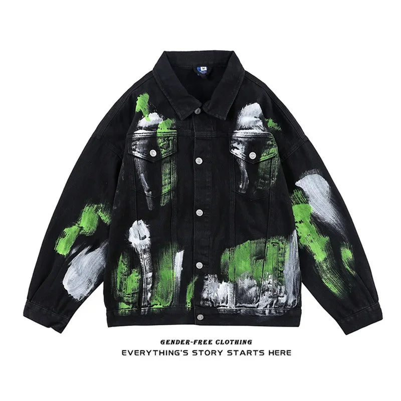 Street Art Graffiti Oil Painting Jacket