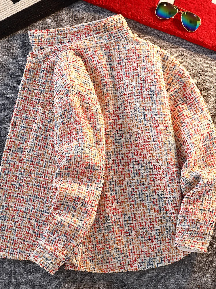 Plaid Casual Jacket – High-End American Style