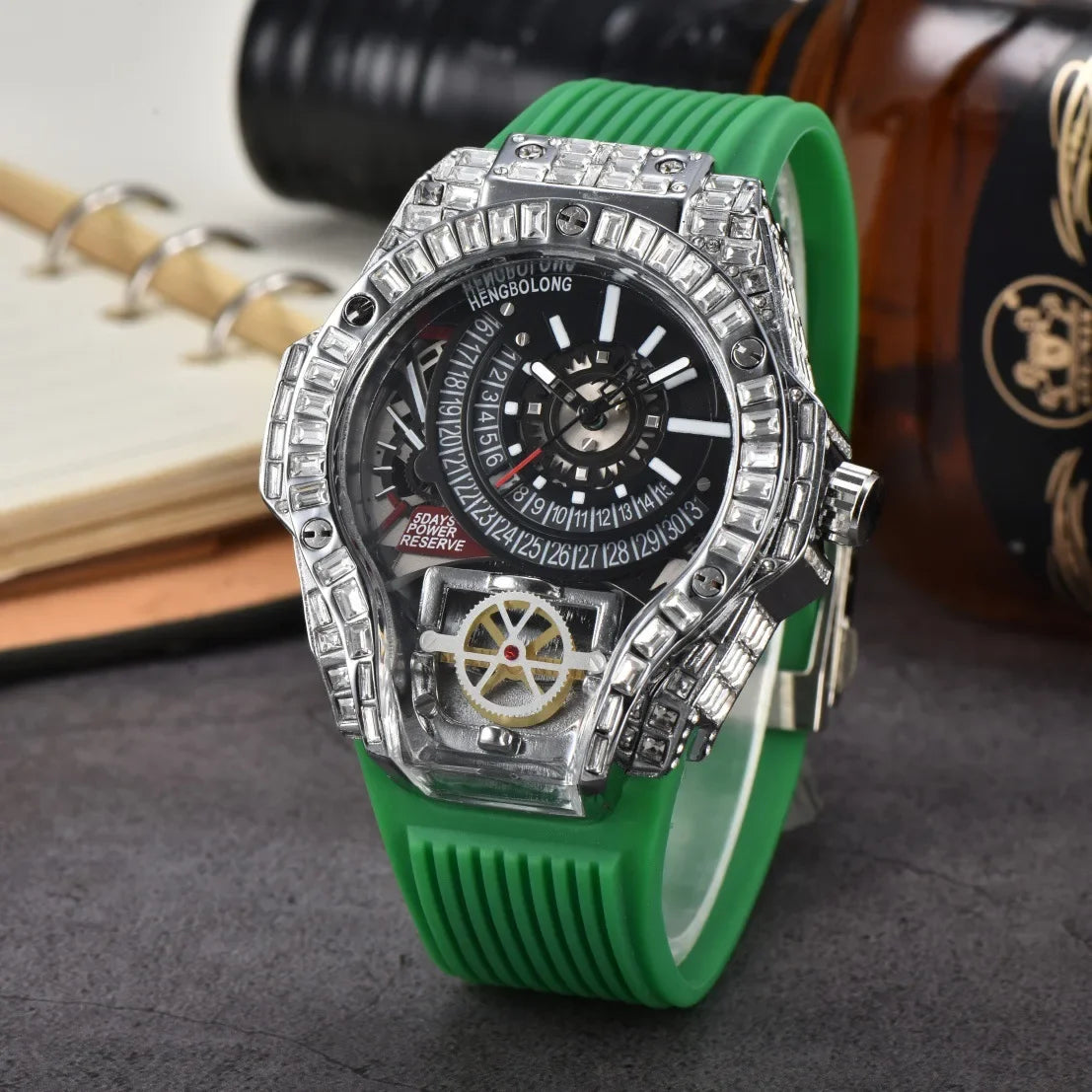 Full diamond Case Business Luxury Creative Watch