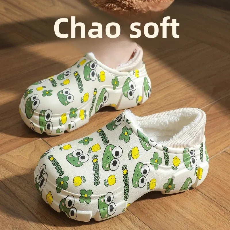 Soft Cotton Winter Slippers