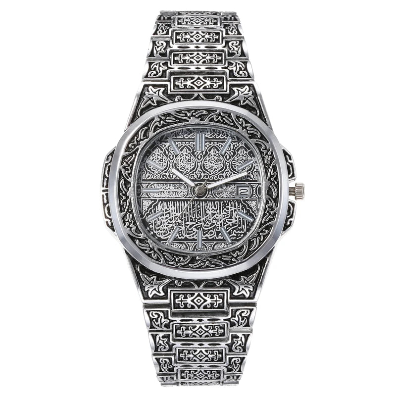 Vintage Carved Quartz Watch