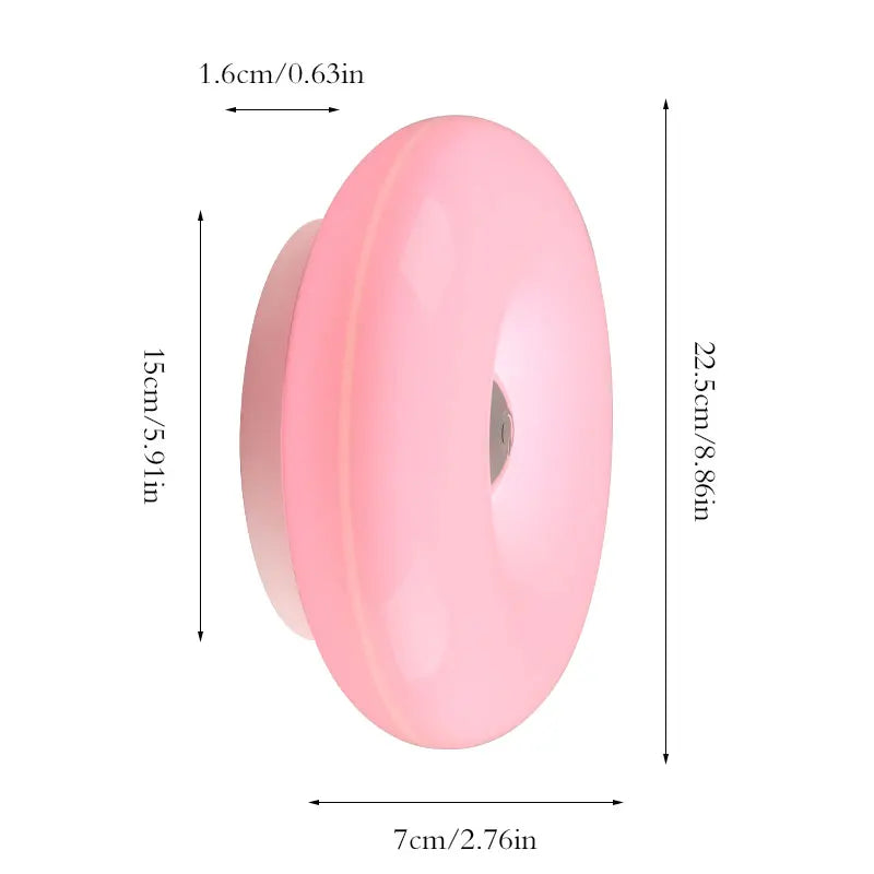 Donut Cordless Wall & Table Lamp by THE RETRO AURA, photo 3