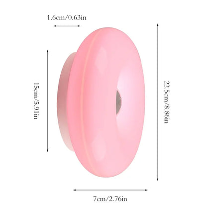 Donut Cordless Wall & Table Lamp by THE RETRO AURA, photo 3