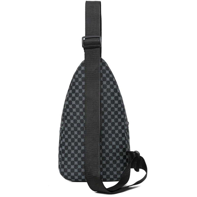 Check Crossbody Tote