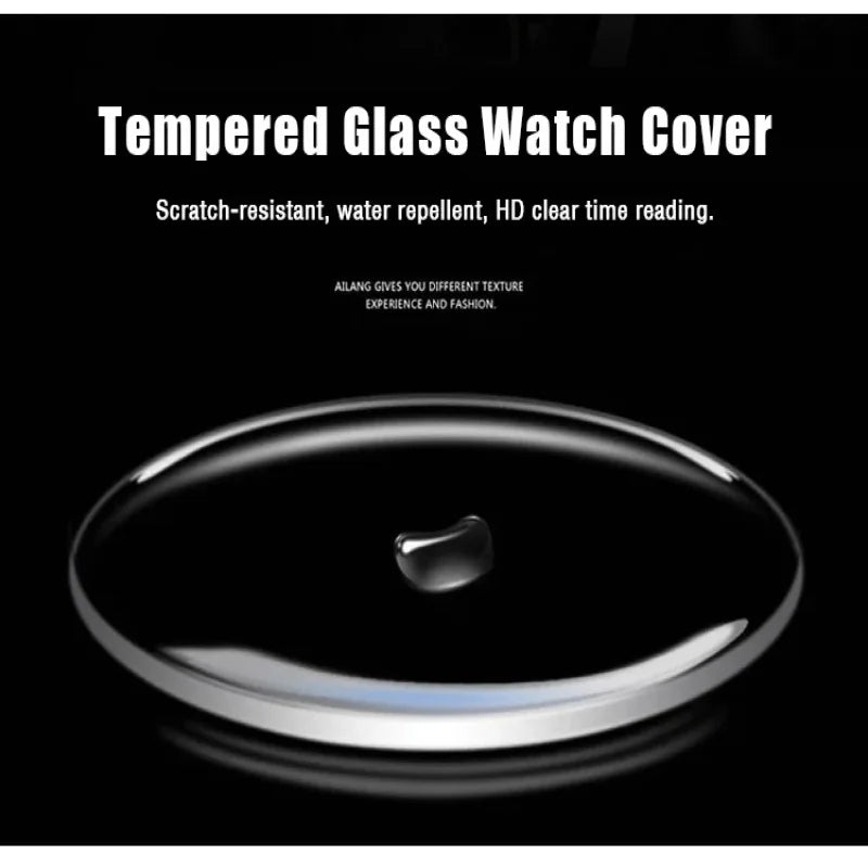 Diamond-Encrusted Band Dial Unique Watch