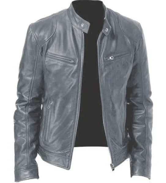 European Leather Moto Jacket