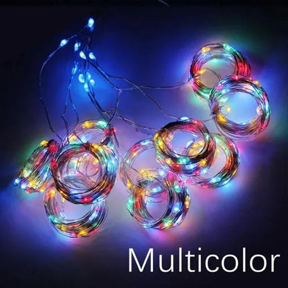 Aura Curtain Lights — USB Fairy-Light Curtain