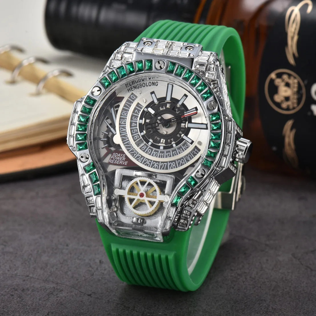Full diamond Case Business Luxury Creative Watch