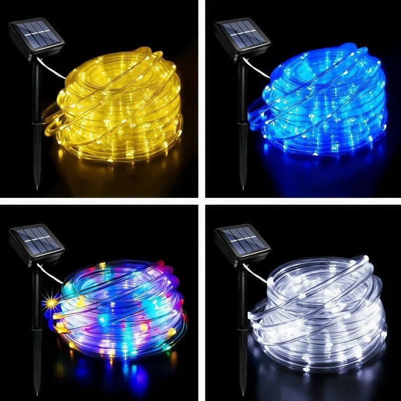 Aura Solar Rope Lights — Fence, Patio & Seasonal Accents