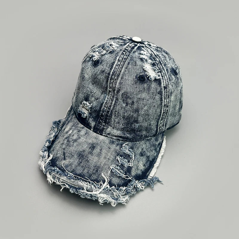 Gradient Denim Cap