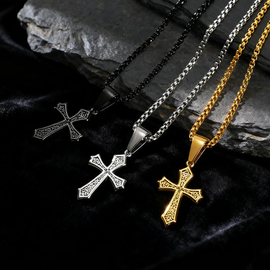 Hip Hop Cross Necklace