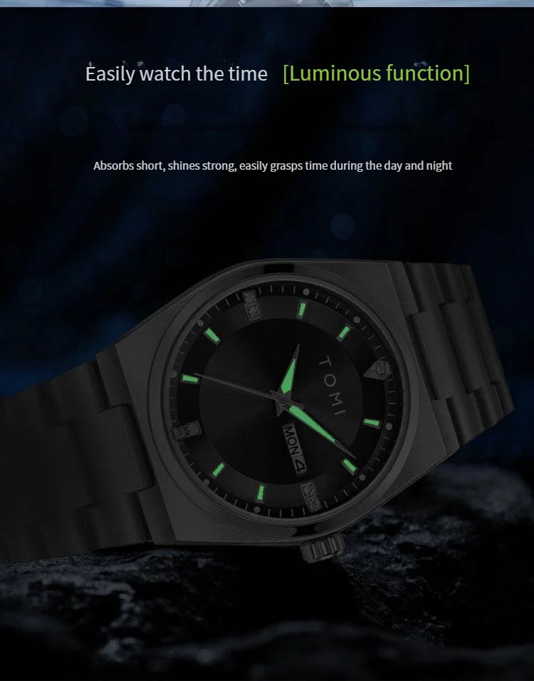 TOMI Business Quartz Watch