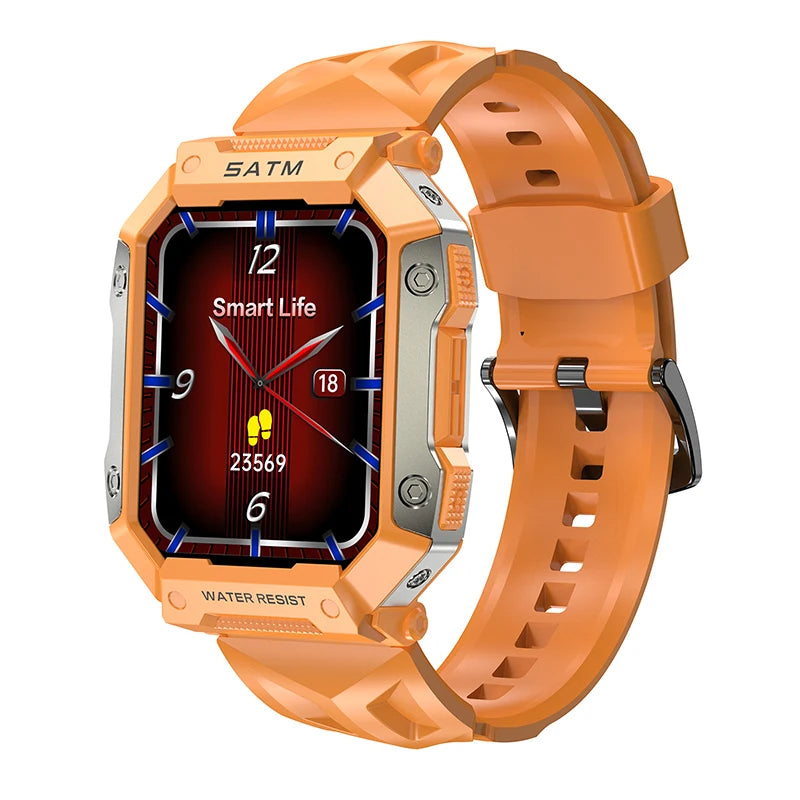 Smartwatch • Waterproof • Health Tracking • Fitness Monitor