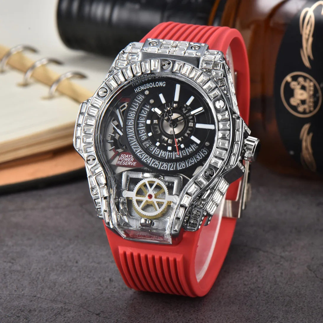 Full diamond Case Business Luxury Creative Watch