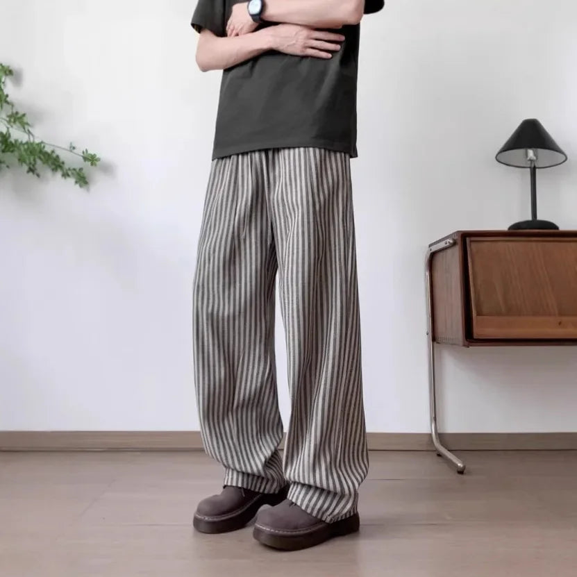 Retro Flow Stripe Pants