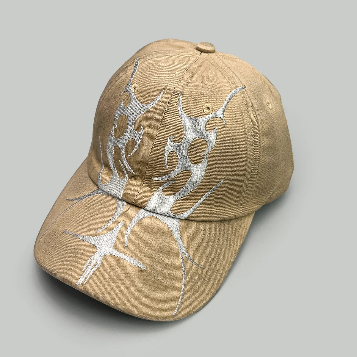 American Flame Embroidered Baseball Cap