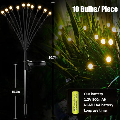 Aura Solar Firefly Garden Lights — Outdoor