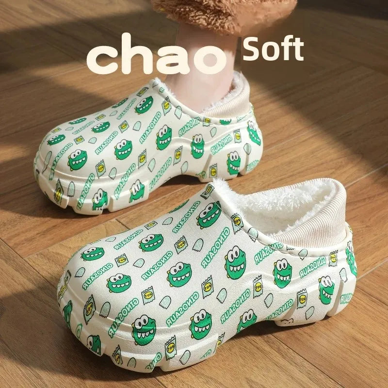 Soft Cotton Winter Slippers