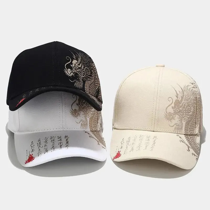 Dragon Embroidery Cap