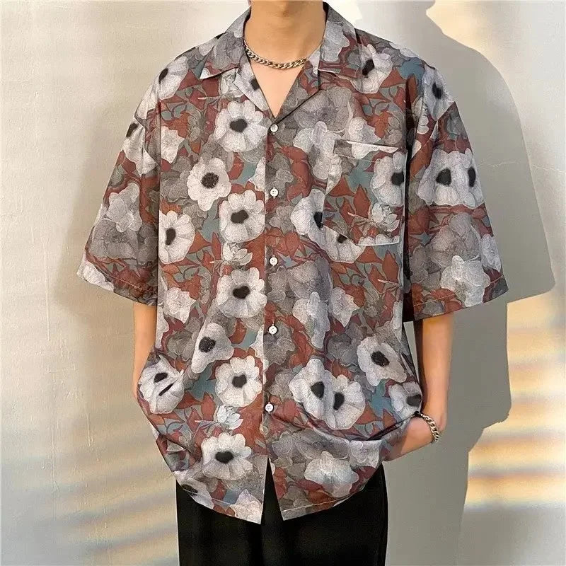 Vintage Hawaii Floral Shirt