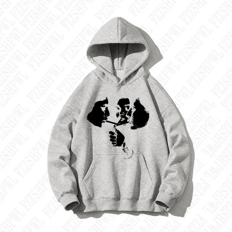 Pattern Hoodie – 2025 Y2K Harajuku Streetwear