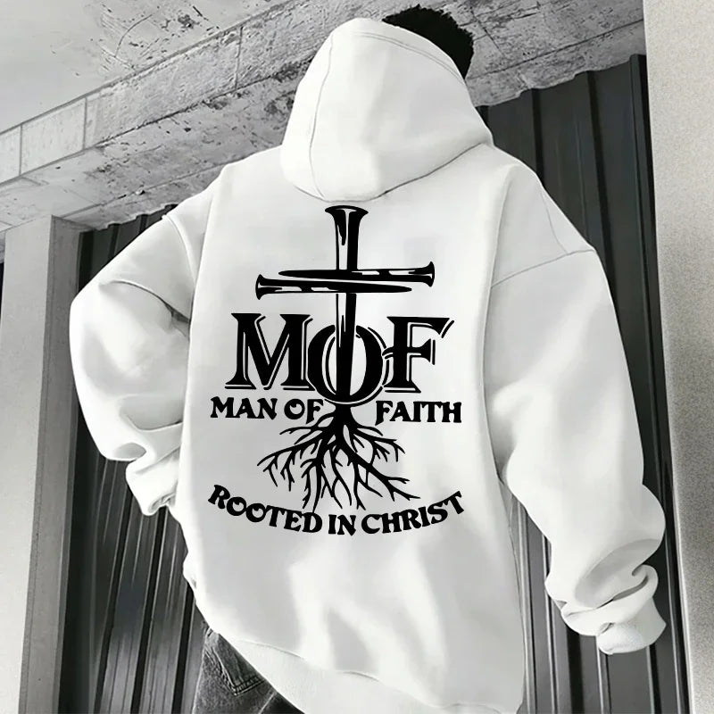 Man of Faith Hoodie – 2025 Print Streetwear