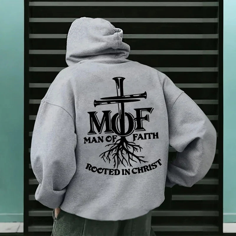 Man of Faith Hoodie – 2025 Print Streetwear