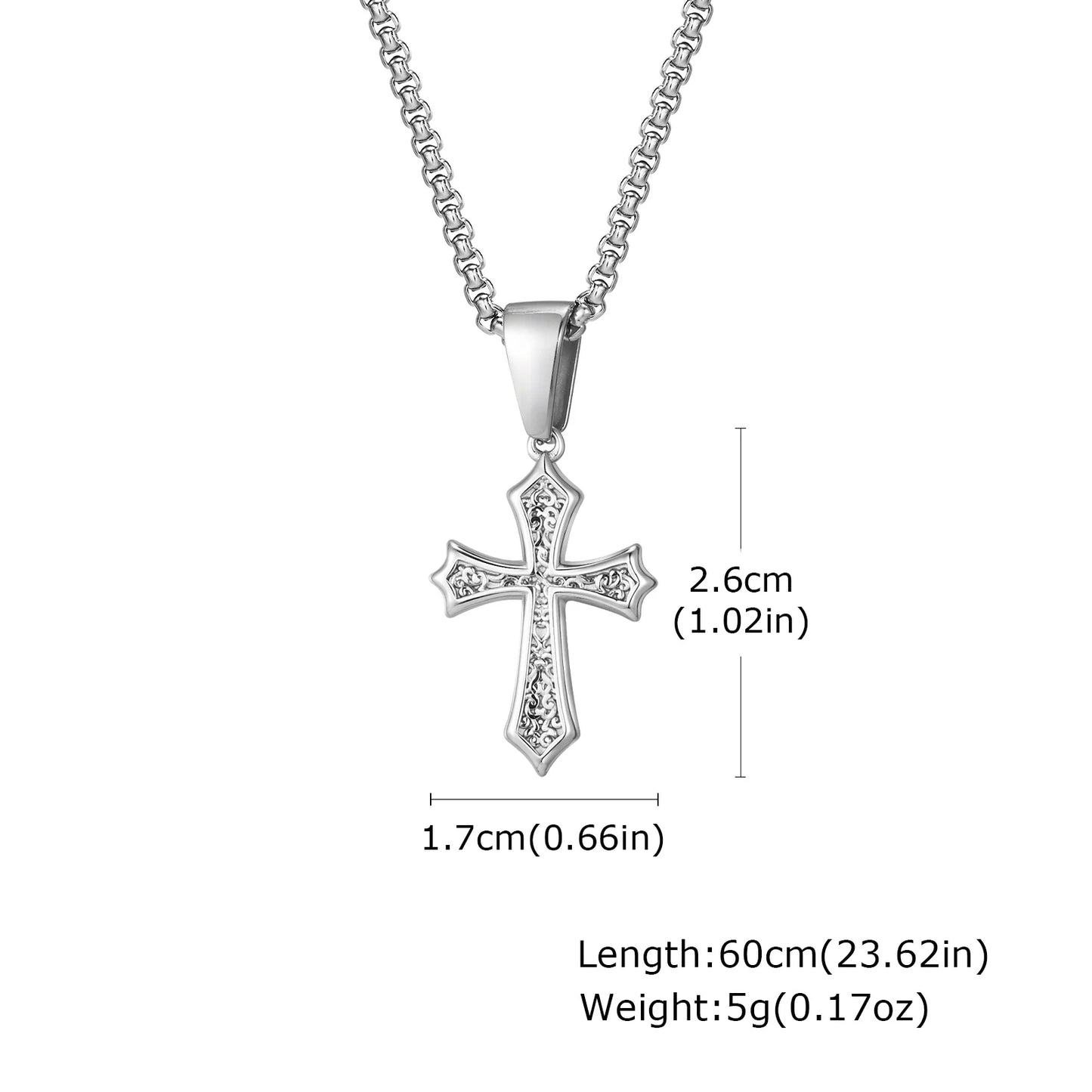 Hip Hop Cross Necklace