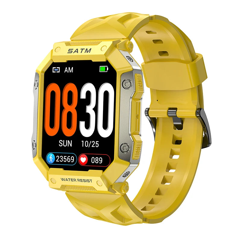 Smartwatch • Waterproof • Health Tracking • Fitness Monitor