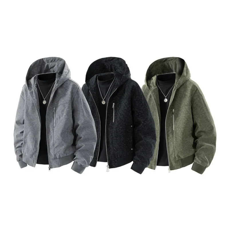 Hooded Jacket – High Street Casual Style