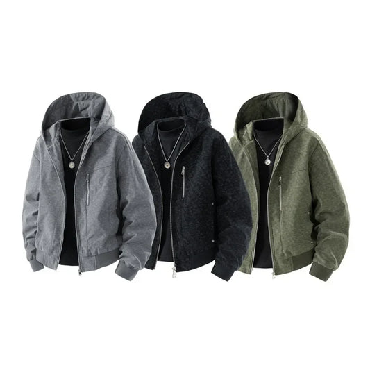 Hooded Jacket – High Street Casual Style