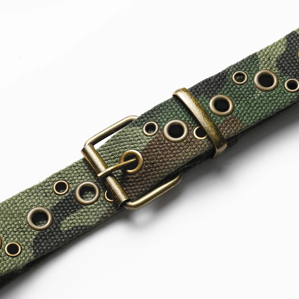 Canvas Needle-Buckle Belt