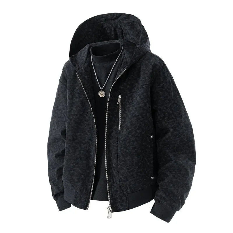 Hooded Jacket – High Street Casual Style