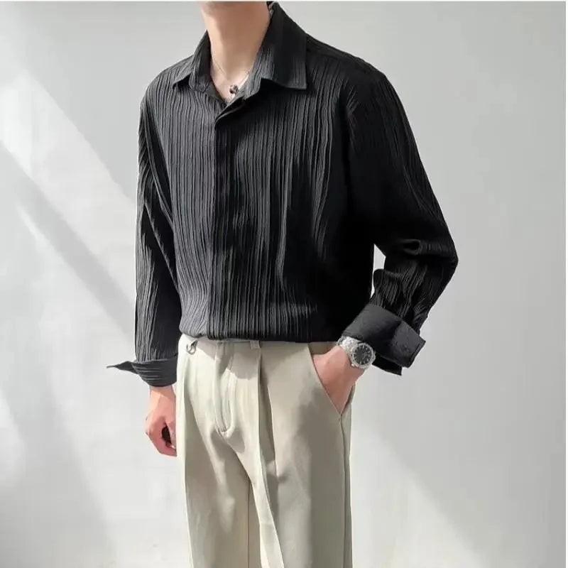 Korean Style Iron-Free Shirt