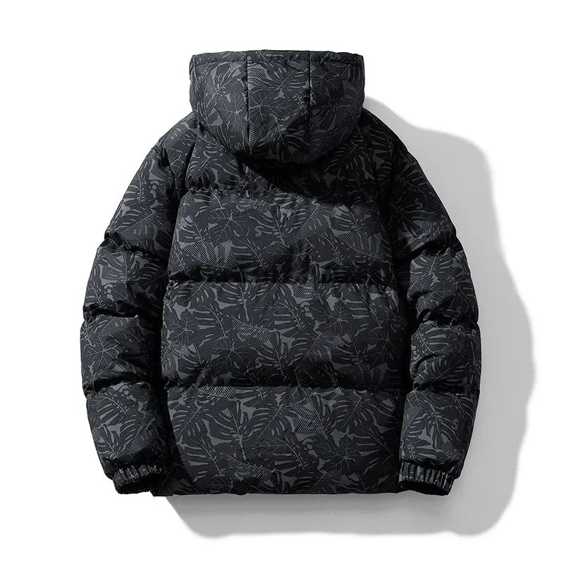 Drippy Hooded Puffer – Warm Street Winter Style