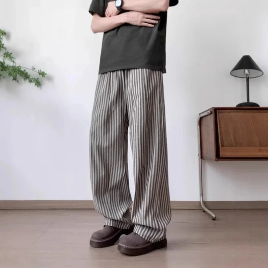 Retro Flow Stripe Pants