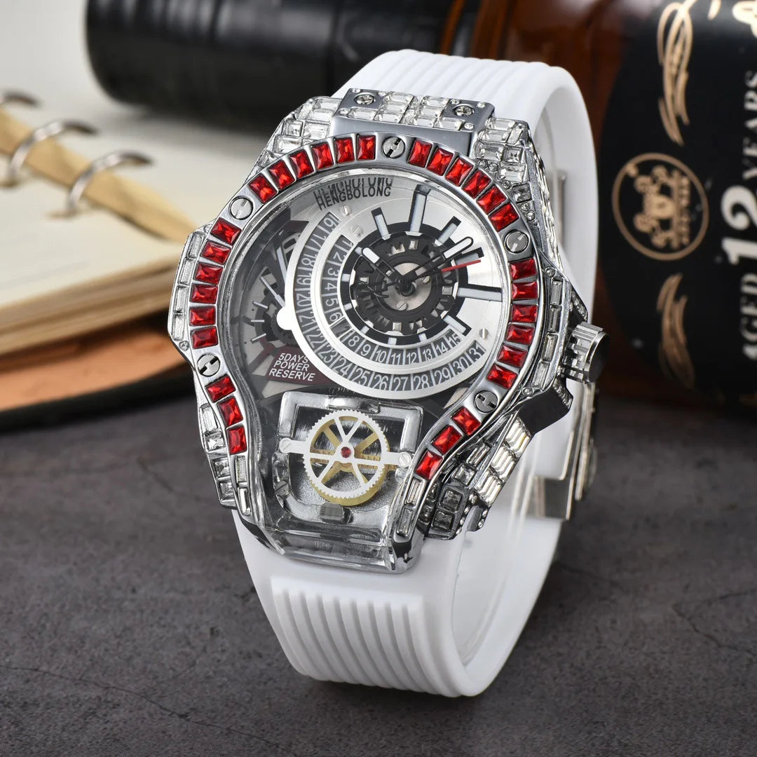 Full diamond Case Business Luxury Creative Watch