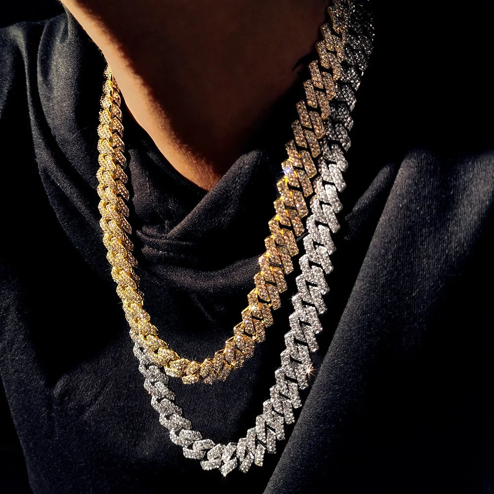 Iced Gold Cuban Chain