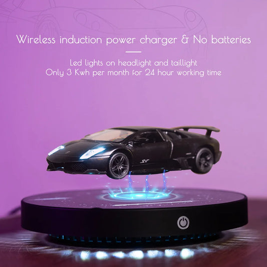 Floating Car Model – 360° Magnetic Display Piece