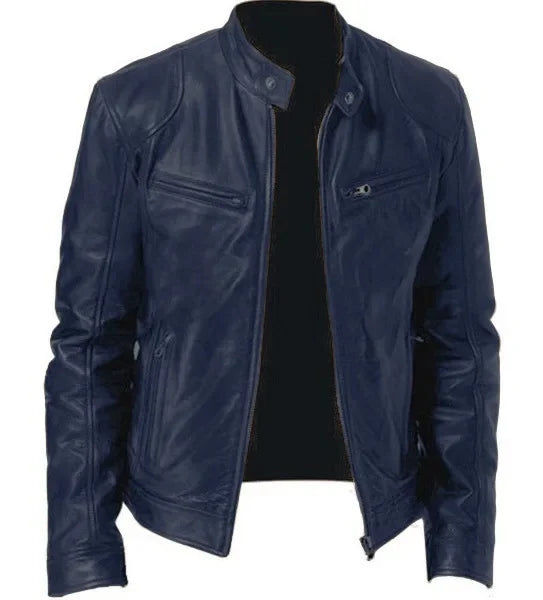 European Leather Moto Jacket