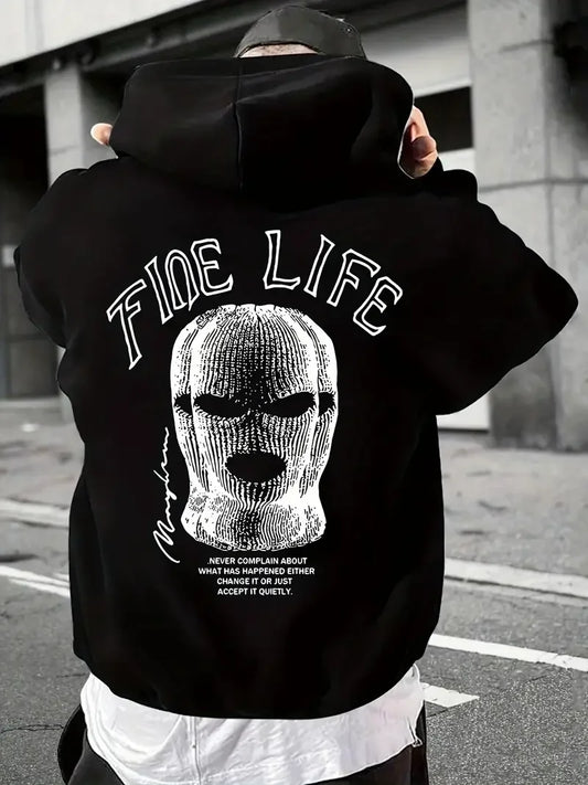 Retro Gothic Hoodie – 2025 American Street Style