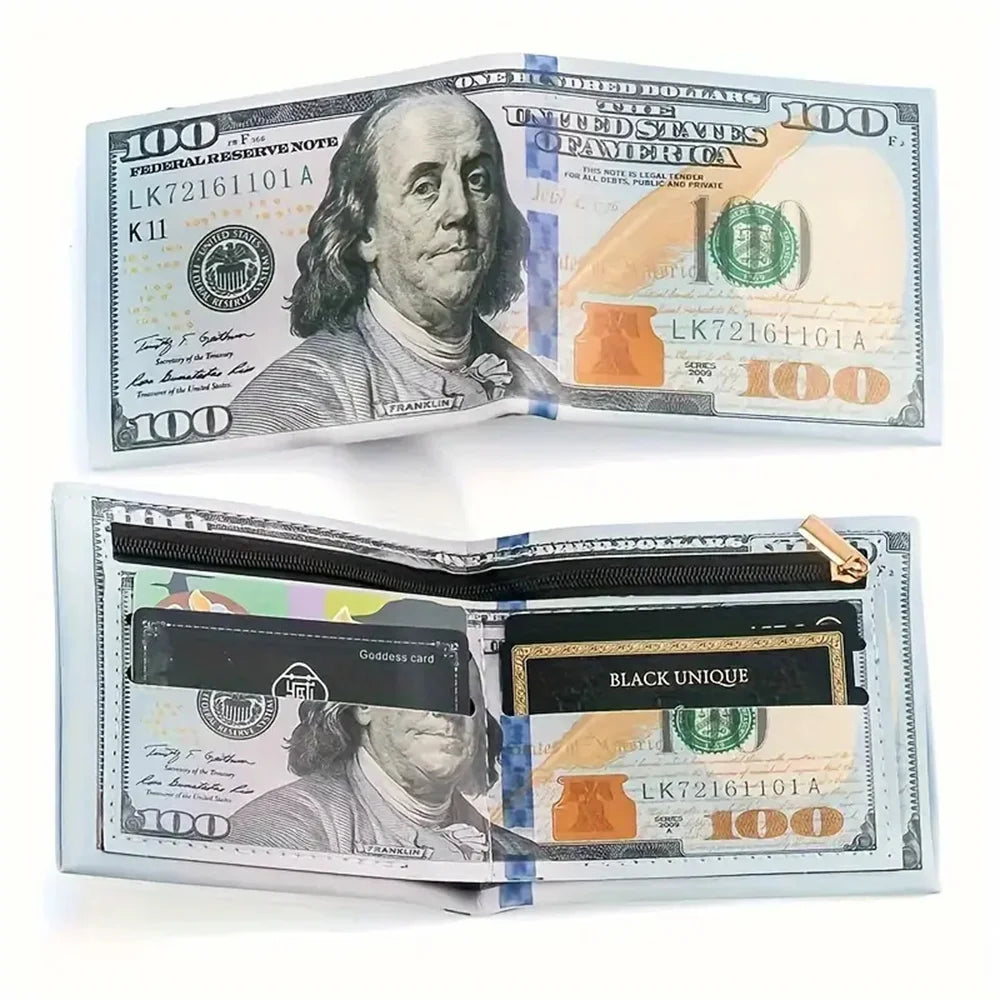 Dollar Print Wallet