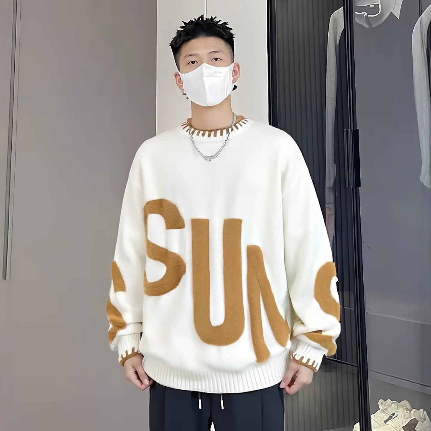 Artistic Retro Polar Fleece Pullover