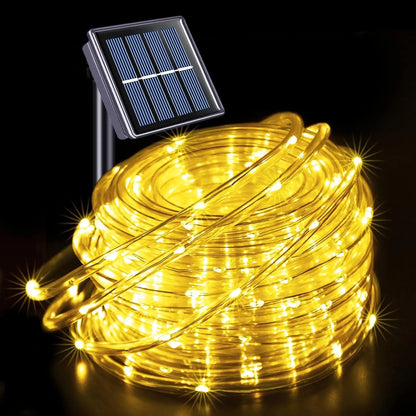 Aura Solar Rope Lights — Fence, Patio & Seasonal Accents