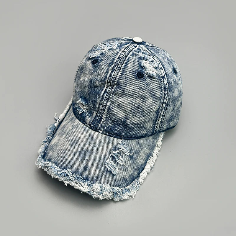 Gradient Denim Cap