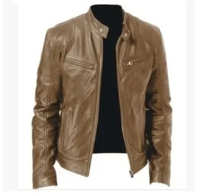 European Leather Moto Jacket
