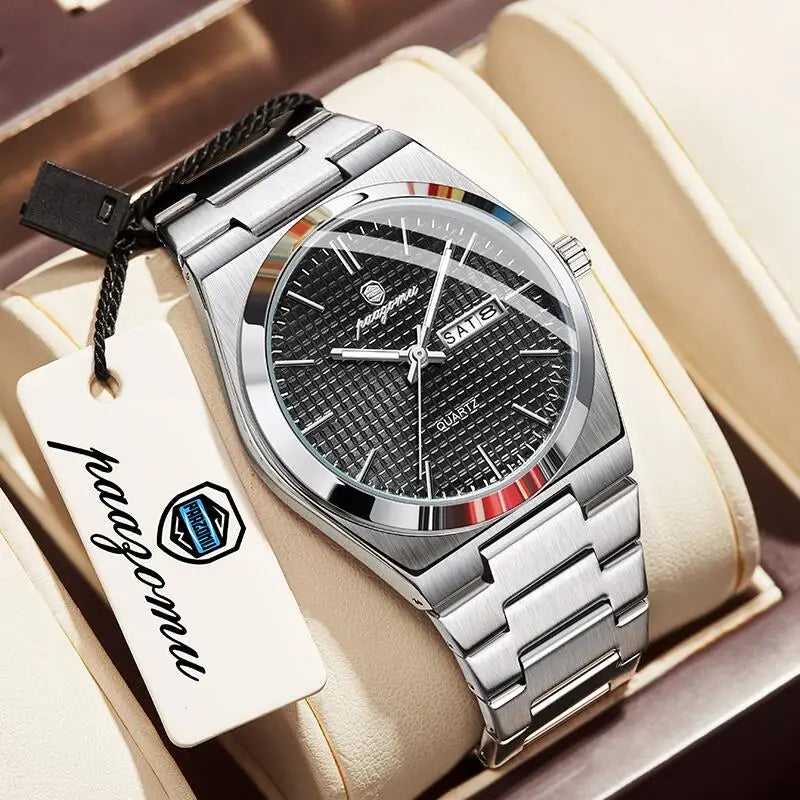 Classic Stainless-Steel Watch