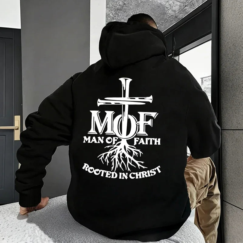 Man of Faith Hoodie – 2025 Print Streetwear