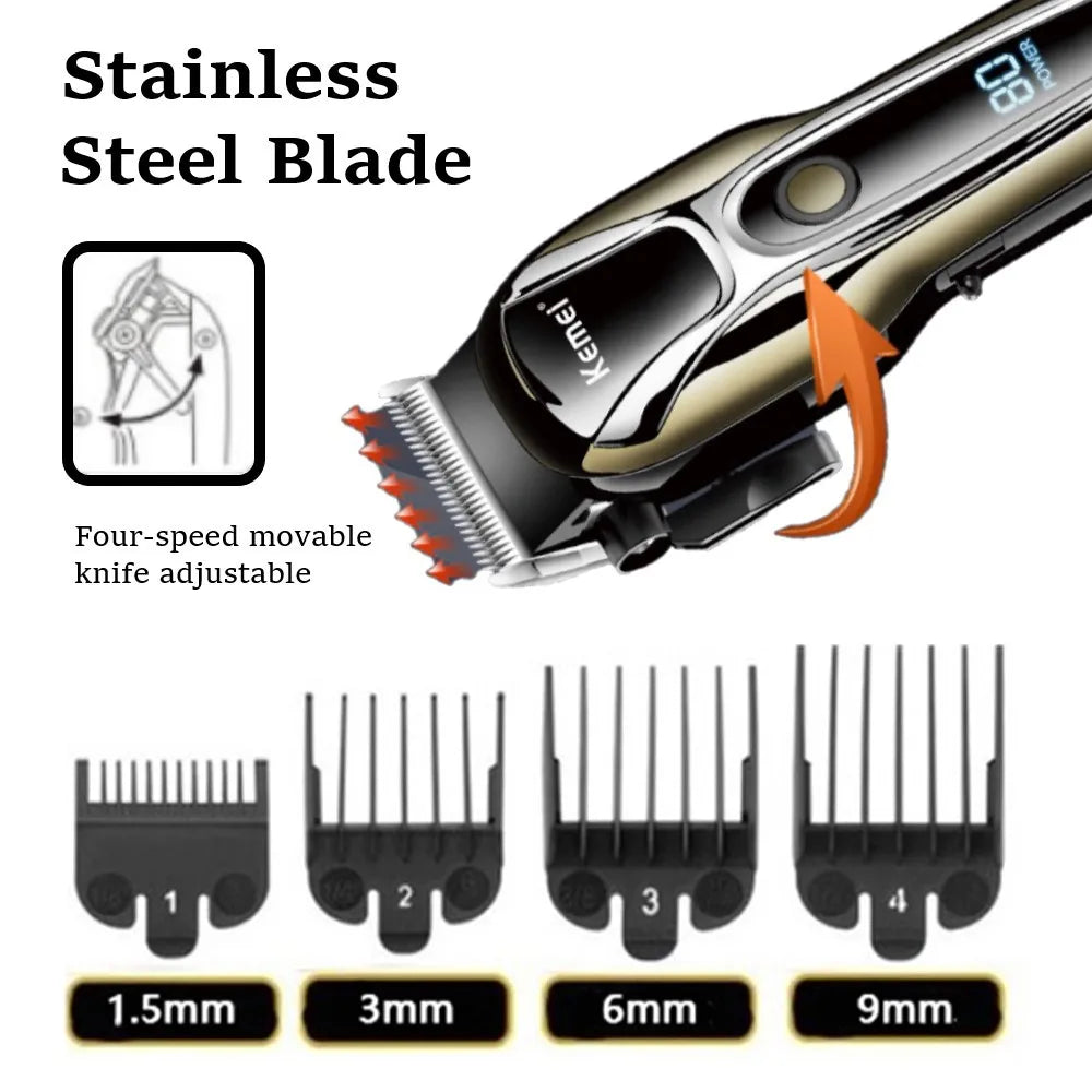 Professional Barber Clipper – Wireless